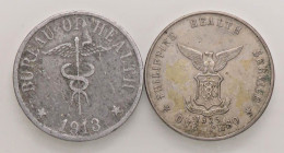 LOTTI - Estere FILIPPINE - Peso 1925 e gettone 1913
med. BB