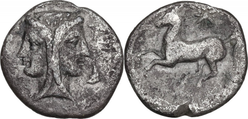 Sicily. Syracuse. Timoleon and the Third Democracy (344-317 BC). AR 2 Litrai, c....