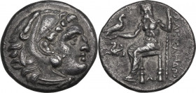 Continental Greece. Kings of Macedon. Antigonos I Monophthalmos. As Strategos of Asia, 320-306/5 BC, or king, 306/5-301 BC. AR Drachm, in the name and...