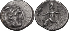 Continental Greece. Kings of Macedon. Antigonos I Monophthalmos. As Strategos of Asia, 320-306/5 BC. AR Drachm, in the name and types of Alexander III...