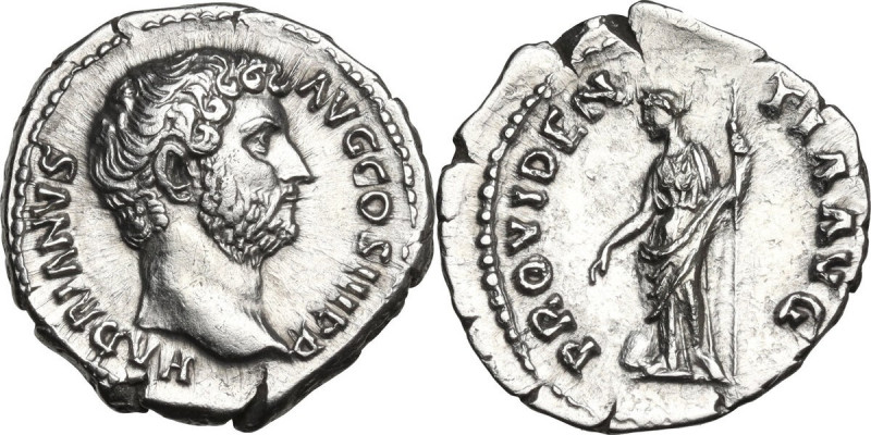 Hadrian (117-138). AR Denarius, 134-138 AD. Obv. HADRIANVS AVG COS III P P. Bare...