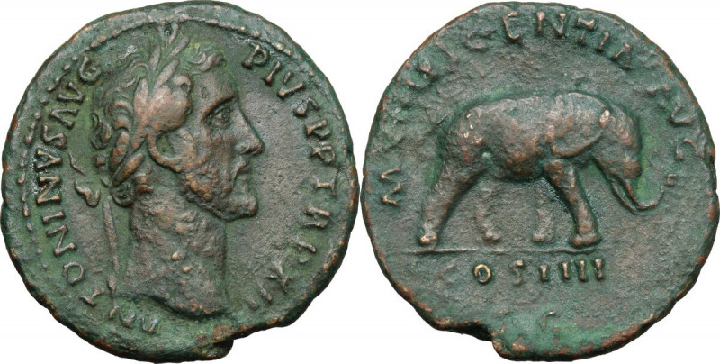 Antoninus Pius (138-161). AE As, 148-149 AD. Obv. ANTONINVS AVG PIVS PP TR P XII...