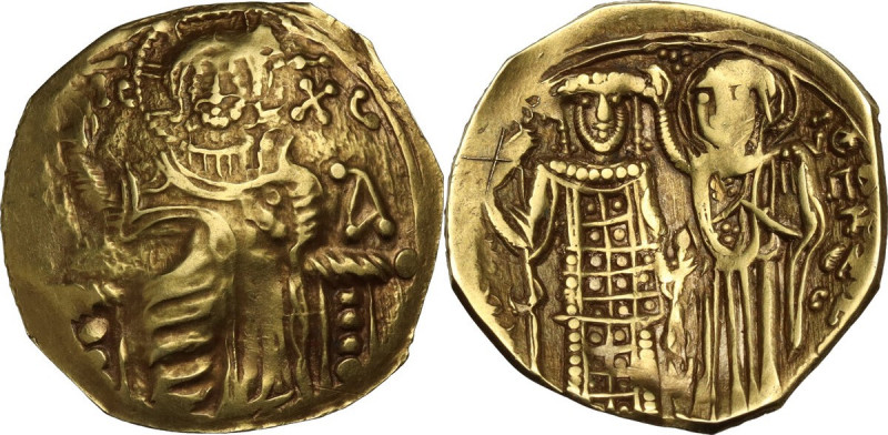 The Empire of Nicaea. John III, Ducas (1222-1254). AV Hyperpyron, Magnesia mint,...