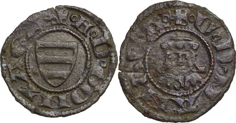 Mantova. Francesco I Gonzaga (1383-1407). Quattrino. CNI 16; MIR (Lombardia, zec...