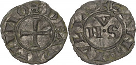 Rimini. Autonome (1250-1385). Denaro. CNI 29/32; MIR (Emilia) 1354. MI. 0.59 g. 16.00 mm. SPL.