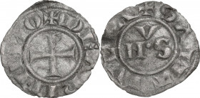 Rimini. Autonome (1250-1385). Denaro. CNI 29/32; MIR (Emilia) 1345. MI. 0.42 g. 15.00 mm. BB+.