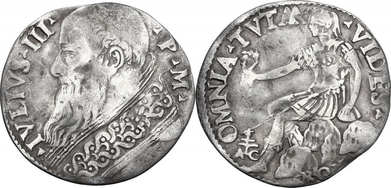 Roma. Giulio III (1550-1555), Giovanni Maria de' Ciocchi del Monte. Giulio. CNI ...