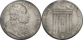 Roma. Clemente XI (1700-1721), Giovanni Francesco Albani. Piastra A. I, Giubileo del 1700. CNI 3 (denominazione inesatta); M. 41; Berm. 2378. AG. 31.5...