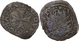 Venezia. Agostino Barbarigo (1486-1501). Tornesello. Paol. 16. MI. 0.40 g. 15.00 mm. R. MB.