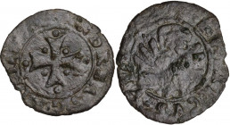 Venezia. Andrea Gritti (1523-1538). Tornesello. Paol. 17. MI. 0.45 g. 14.00 mm. R. qBB/BB.