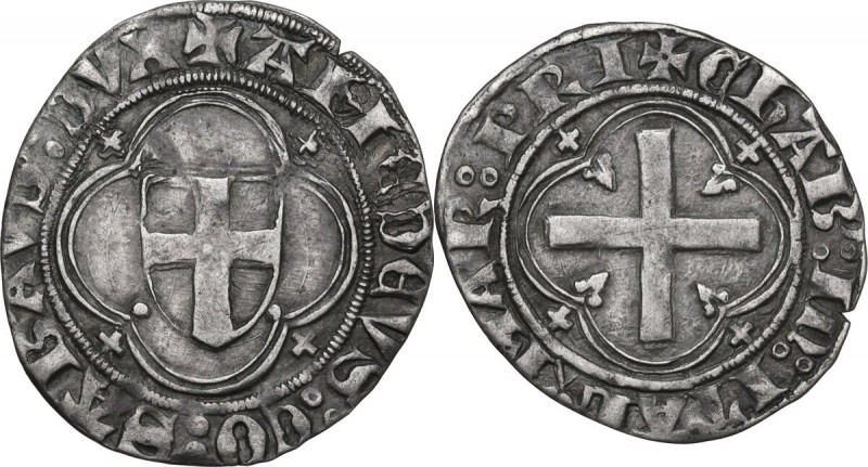 Amedeo VIII, Conte (1391-1416) - (1391-1398 reggenza di Bona di Borbone). Mezzo ...