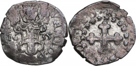 Vittorio Amedeo I (1630-1637). 3 denari 1635, Vercelli o Torino. MIR (Savoia) 723a; Sim. 25; Biaggi 607a. MI. 1.25 g. 16.00 mm. BB.