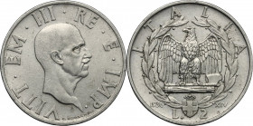 Vittorio Emanuele III (1900-1943). 2 lire 1936. Pag. 754; Mont. 175. NI. 29.00 mm. R. Bel BB/qSPL.