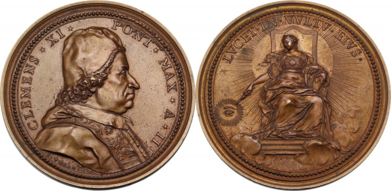 Clemente XI (1700-1721), Giovanni Francesco Albani. Medaglia straordinaria, A. I...