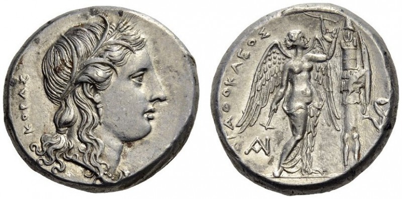SICILY, Syracuse. Agathokles, 317-289 BC. Tetradrachm (Silver, 24mm, 16.85 g 10)...