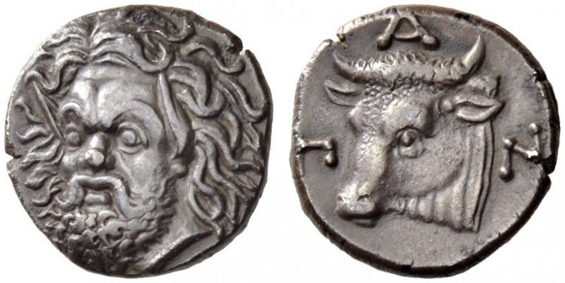 CIMMERIAN BOSPOROS, Pantikapaion. Circa 340-325 BC. Drachm (Silver, 15mm, 3.56 g...