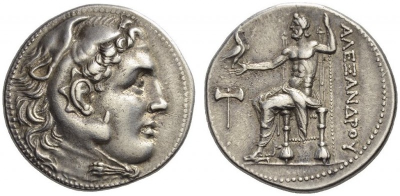 KINGS of MACEDON. Alexander III ‘the Great’, 336-323 BC. Tetradrachm (Silver, 29...