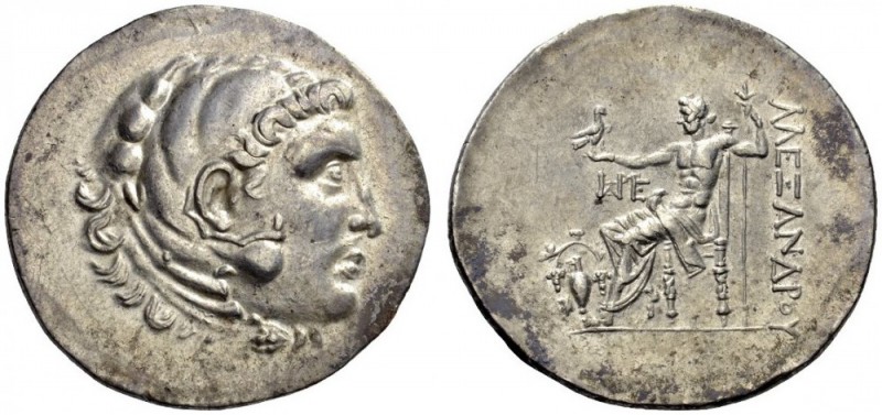 KINGS of MACEDON. Alexander III ‘the Great’, 336-323 BC. Tetradrachm (Silver, 32...