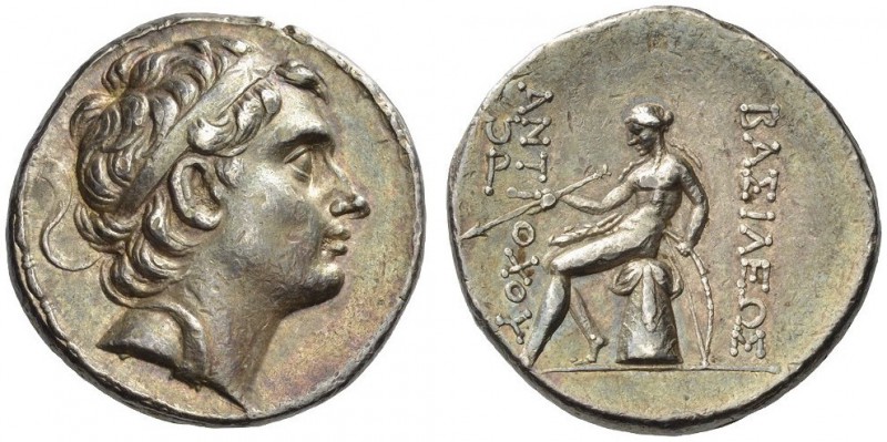 SELEUKID KINGS of SYRIA. Antiochos III ‘the Great’, 223-187 BC. Tetradrachm (Sil...