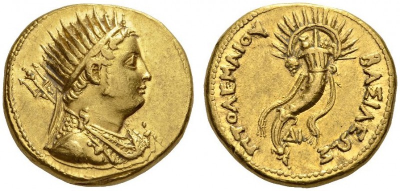 PTOLEMAIC KINGS of EGYPT. Ptolemy IV Philopator, 225-205 BC. Oktadrachm or Mnaie...