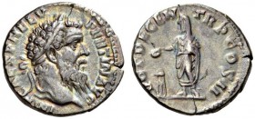 Pertinax, 193. Denarius (Silver, 17mm, 3.26 g 5), Rome. IMP CAES P HELV PERTIN AVG Laureate head of Pertinax to right. Rev. VOT DECEN TR P COS II Pert...