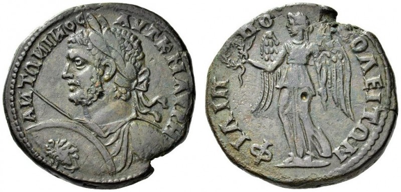 Philippopolis, Thrace. Caracalla, 198-217. Tetrassarion (Bronze, 28mm, 16.97 g 7...