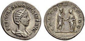 Tranquillina, Augusta, 241-244. Antoninianus (Silver, 21mm, 4.90 g 7), Rome, 241. SABINIA TRANQVILLINA AVG Diademed and draped bust of Tranquillina on...