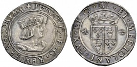 Italy, Milan, Duchy. Louis XII, King of France and Duke of Milan, 1500-1512. Grosso da 12-15 Soldi (Silver, 30mm, 7.86 g 3). ☩‘LVDOVIC’D G’REX’FRANCOR...