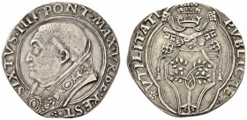 Italy, Rome. Sixtus IV (Francesco della Rovere), 1471-1484. Doppio grosso (Silver, 26mm, 6.82 g 8), dies by Emiliano Orfini, mintmaster Pier Paolo Mar...