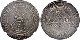 DEUTSCHLAND. Jülich-Kleve-Berg, Herzogtum. Wilhelm V. 1539-1592. Taler o. J., Mühlheim. Noss 297. Dav. 8931. Kratzer / Scratches. NGC XF40. Sehr schön...