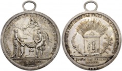 DEUTSCHLAND. DEUTSCHE MÜNZEN SEIT 1871. Deutsche Medaillen. Miscellanea. Silbermedaille o. J. (1801-1816). Stempel von F. Stuckhart. Strahlender Altar...
