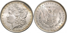USA Lot 2 Stück Dollar 1878 S, 1888 O 26,87g + 26,79g vz/stgl