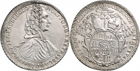 Olmütz Wolfgang von Schrattenbach 1711 - 1738 Taler 1724 Kremsier Suchomel/Videman 748, Dav. 1218. 28,68g ss/vz