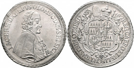 Olmütz Jacob Ernst Graf von Liechtenstein-Castelcorn 1738 - 1745 Taler 1742 Kremsier Suchomel-Videman 910, Dav. 1230. 29,04g f.vz/vz+