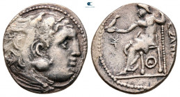Eastern Europe. Imitation of Alexander III of Macedon circa 300-100 BC. Drachm AR