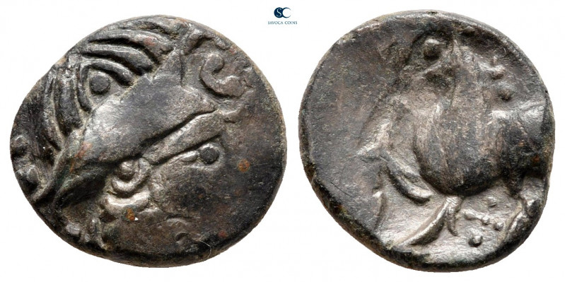 Eastern Europe. Imitation of Philip II of Macedon circa 200-100 BC. 
Drachm AR...