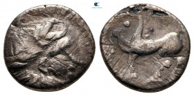 Eastern Europe. Imitation of Philip II of Macedon circa 200-100 BC. Fourrée Drachm