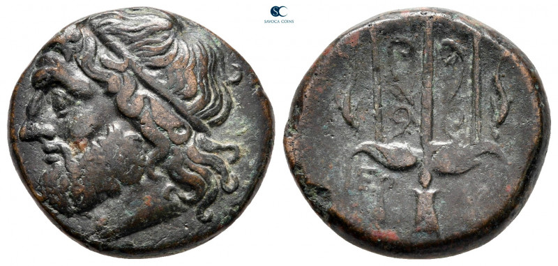 Sicily. Syracuse. Hieron II 275-215 BC. 
Bronze Æ

20 mm, 6,49 g



very ...