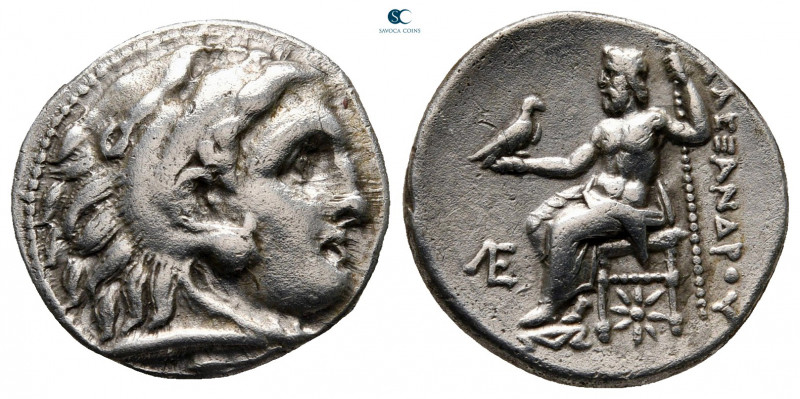 Kings of Macedon. Kolophon. Alexander III "the Great" 336-323 BC. 
Drachm AR
...