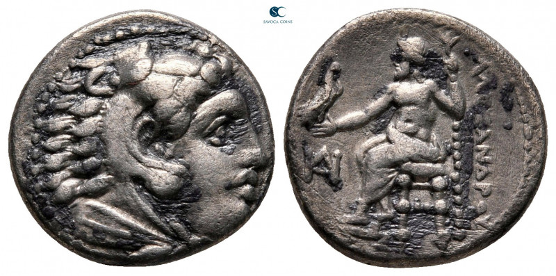 Kings of Macedon. Miletos. Alexander III "the Great" 336-323 BC. 
Drachm AR

...