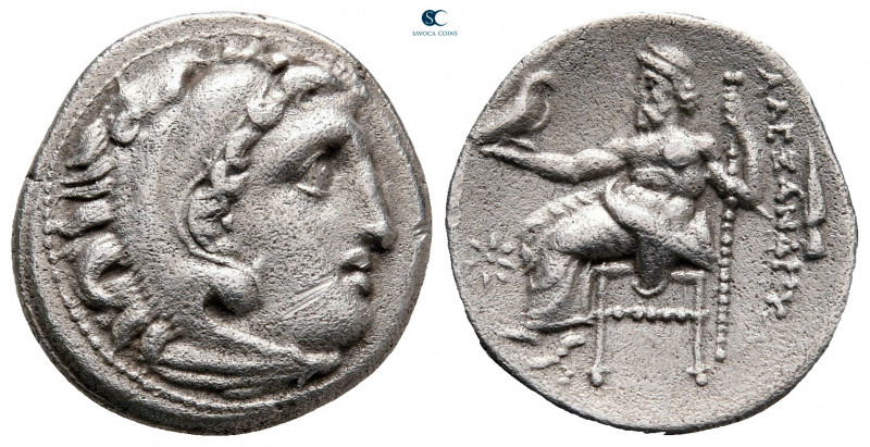 Kings of Macedon. Kolophon. Philip III Arrhidaeus 323-317 BC. 
Drachm AR

19 ...