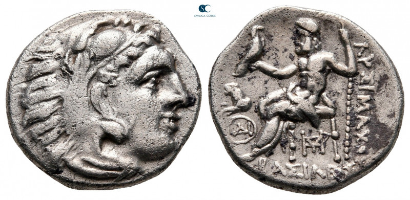 Kings of Thrace. Sestos. Macedonian. Lysimachos 305-281 BC. 
Drachm AR

18 mm...