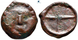 Scythia. Olbia circa 437-410 BC. Cast Coinage Æ