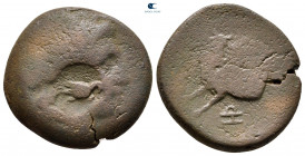 Thessaly. Metropolis circa 300-200 BC. c/m: eagle. Trichalkon Æ