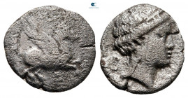 Akarnania. Uncertain mint circa 330-280 BC. Drachm AR