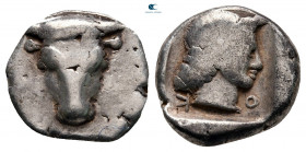 Phokis. Federal Coinage circa 457-446 BC. Triobol AR