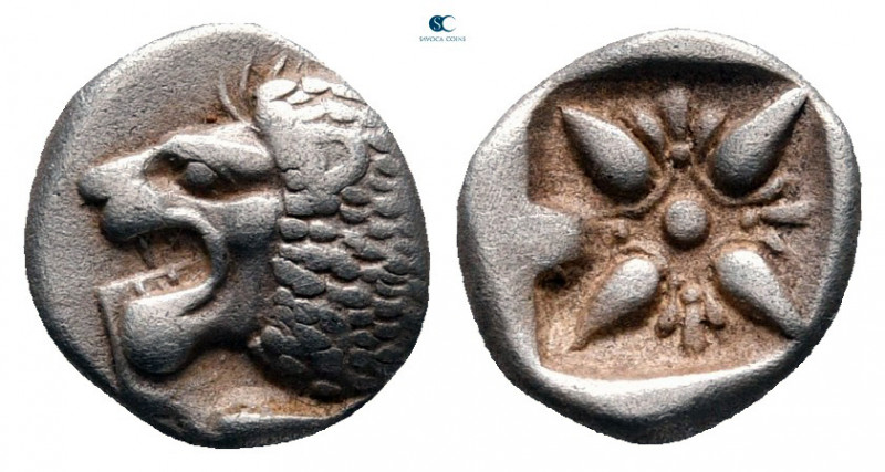 Ionia. Miletos circa 525-475 BC. 
Diobol AR

9 mm, 1,09 g



good very fi...