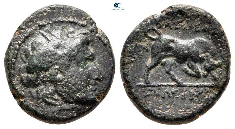 Seleukid Kingdom. Uncertain mint. Seleukos I Nikator 312-281 BC. 
Bronze Æ

2...