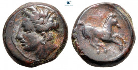Zeugitana. Carthage circa 400-350 BC. Bronze Æ