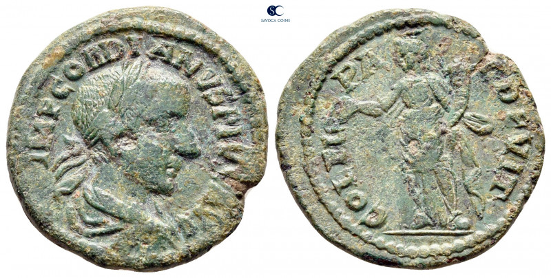 Thrace. Deultum. Gordian III AD 238-244. 
Bronze Æ

23 mm, 6,17 g



very...